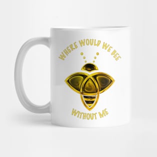 Celtic Knot Honey Bee Mug